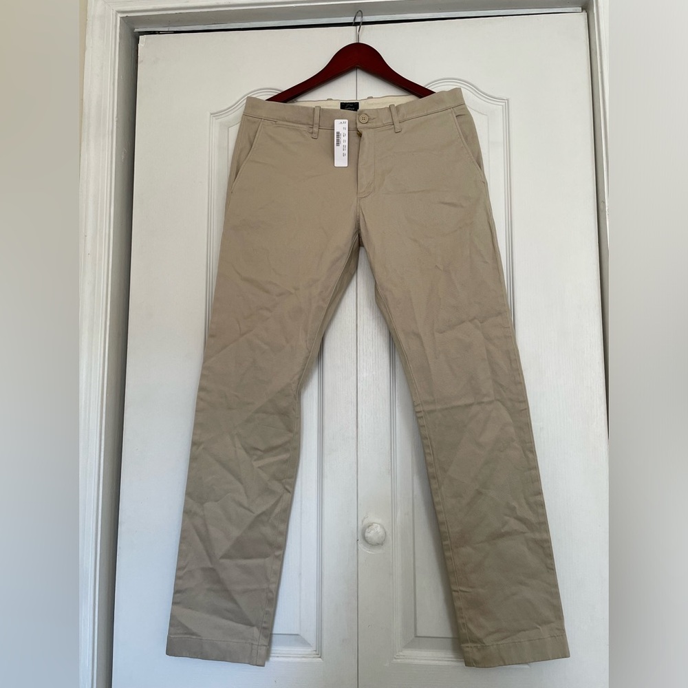 Men’s J. Crew 484 Slim Stretch Chino Pants